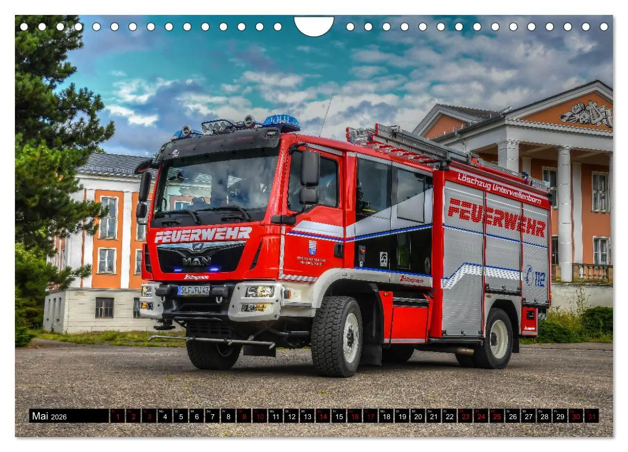 Bild: 9783457626818 | Feuerwehrfahrzeuge (Wandkalender 2026 DIN A4 quer), CALVENDO...