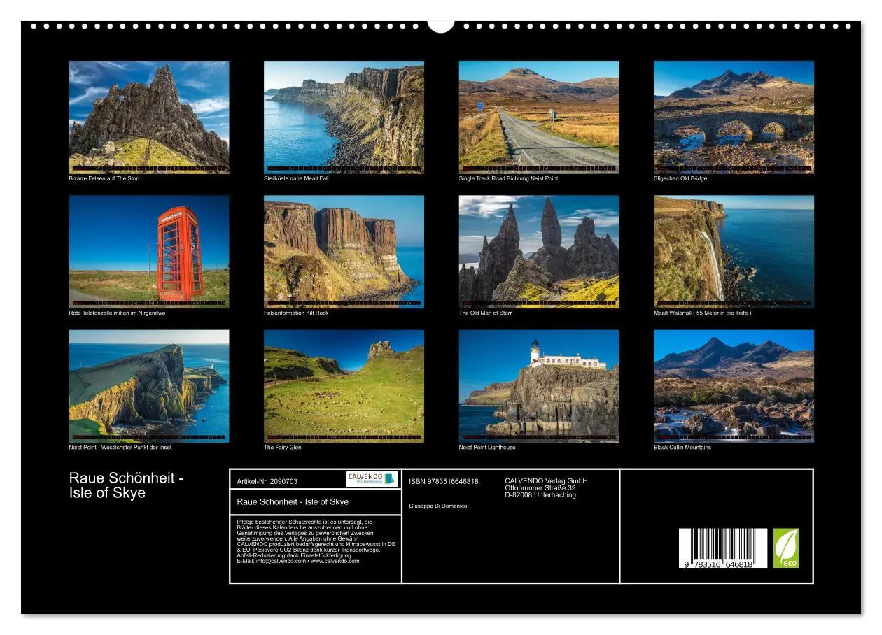 Bild: 9783516646818 | Raue Schönheit - Isle of Skye (hochwertiger Premium Wandkalender...