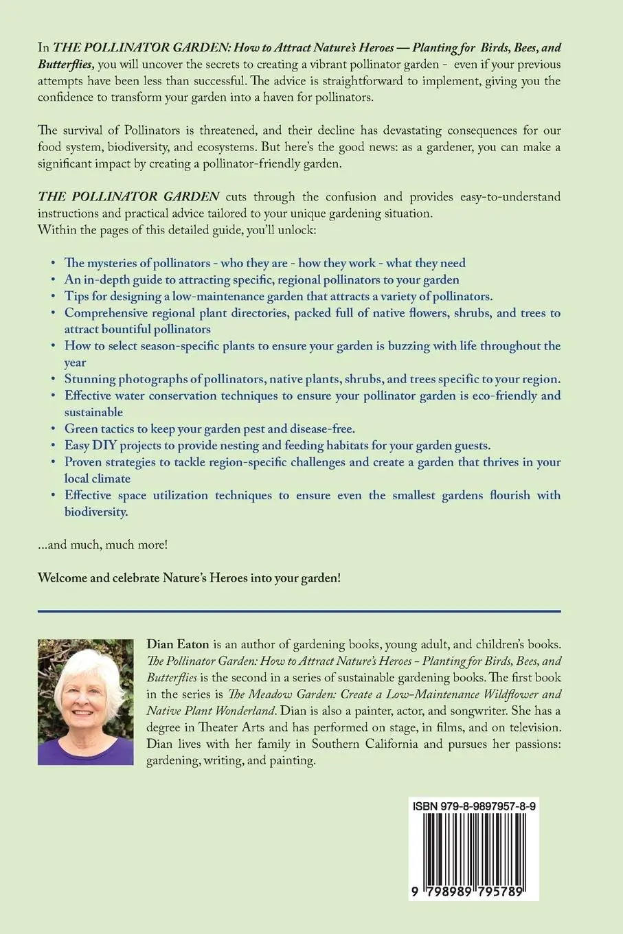 Rückseite: 9798990806818 | The Pollinator Garden | Dian Eaton | Taschenbuch | Englisch | 2024