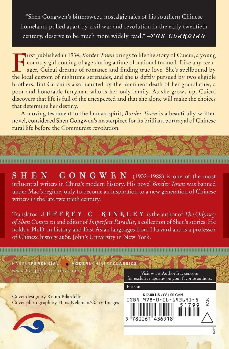 Rückseite: 9780061436918 | Border Town | Congwen Shen (u. a.) | Taschenbuch | Englisch | 2009