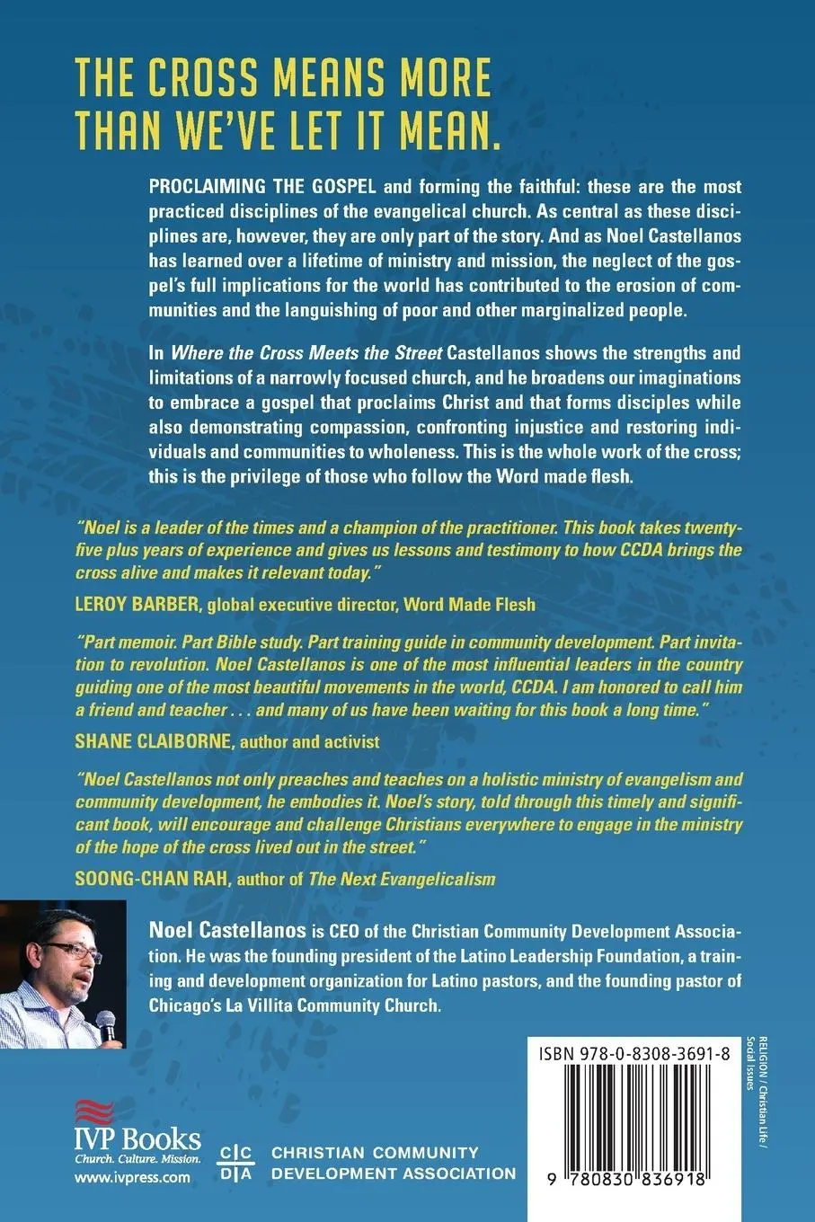 Rückseite: 9780830836918 | Where the Cross Meets the Street | Noel Castellanos | Taschenbuch