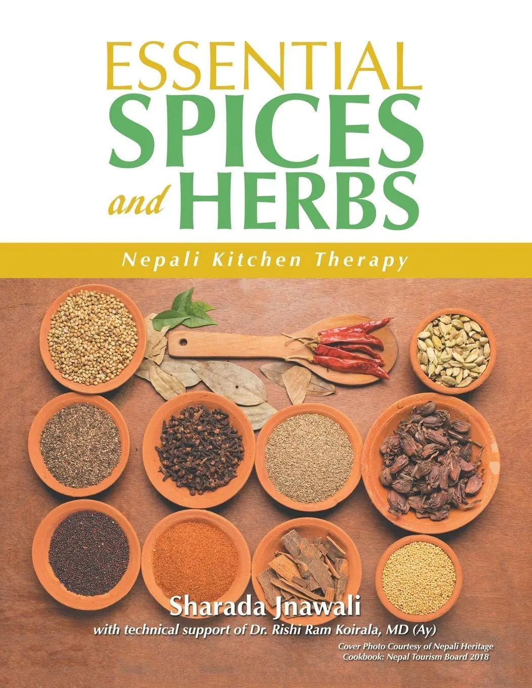 Cover: 9781664106918 | Essential Spices and Herbs | Nepali Kitchen Therapy | Sharada Jnawali