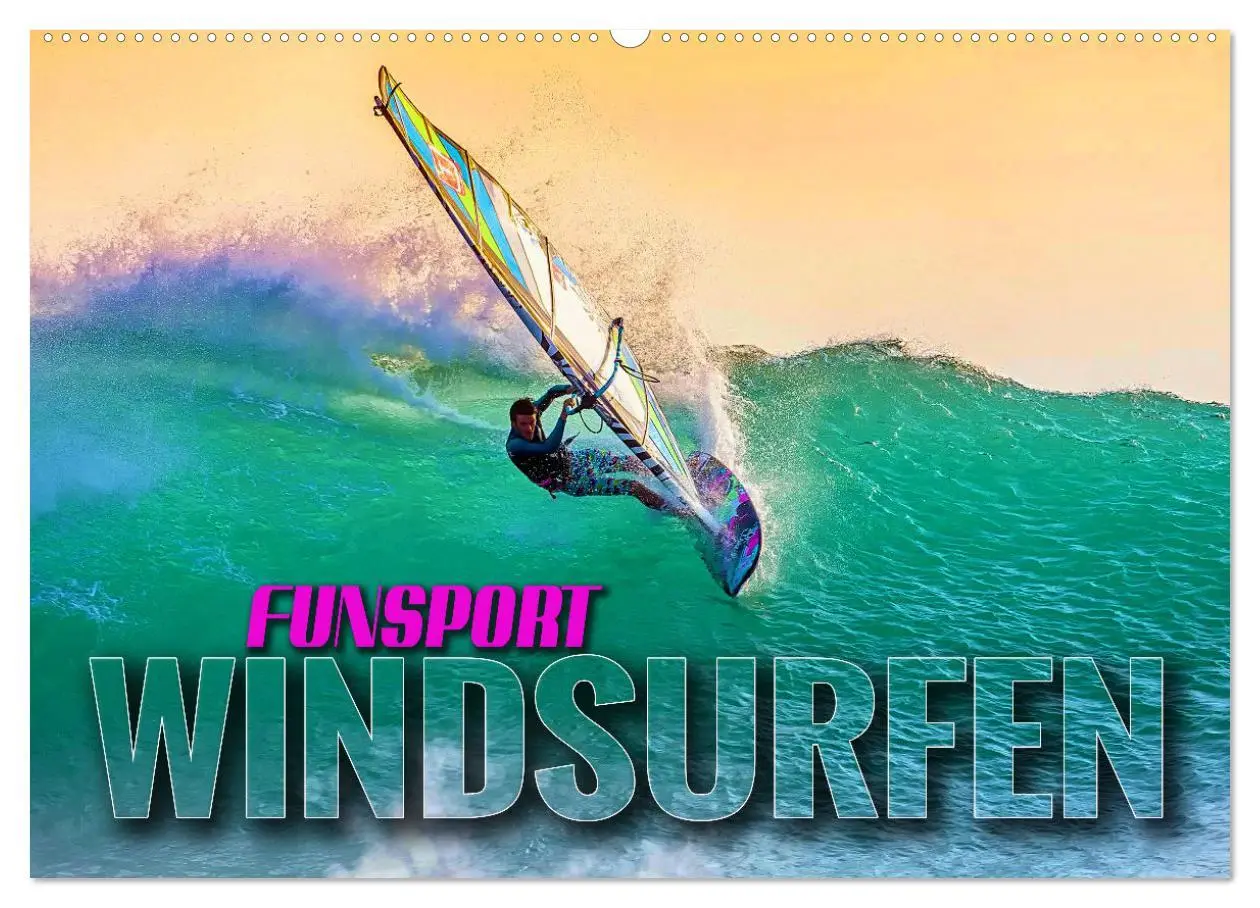 Cover: 9783457546918 | Funsport Windsurfen (Wandkalender 2026 DIN A2 quer), CALVENDO...
