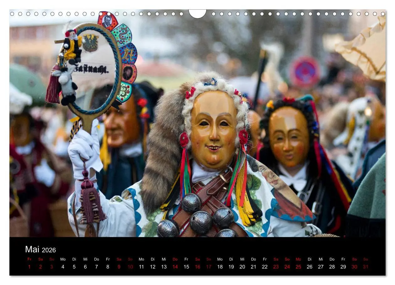 Bild: 9783457926918 | Die Rottweiler Fastnacht (Wandkalender 2026 DIN A3 quer), CALVENDO...