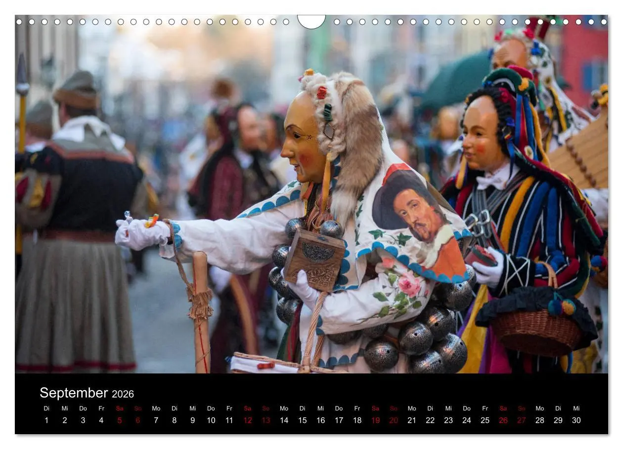 Bild: 9783457926918 | Die Rottweiler Fastnacht (Wandkalender 2026 DIN A3 quer), CALVENDO...