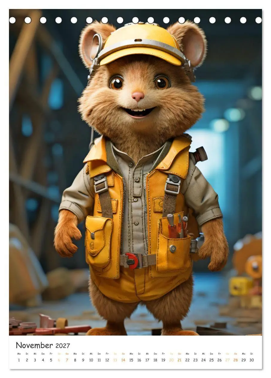 Bild: 9783569276918 | Quokka Business - Die süßesten Kollegen der Welt (Tischkalender...