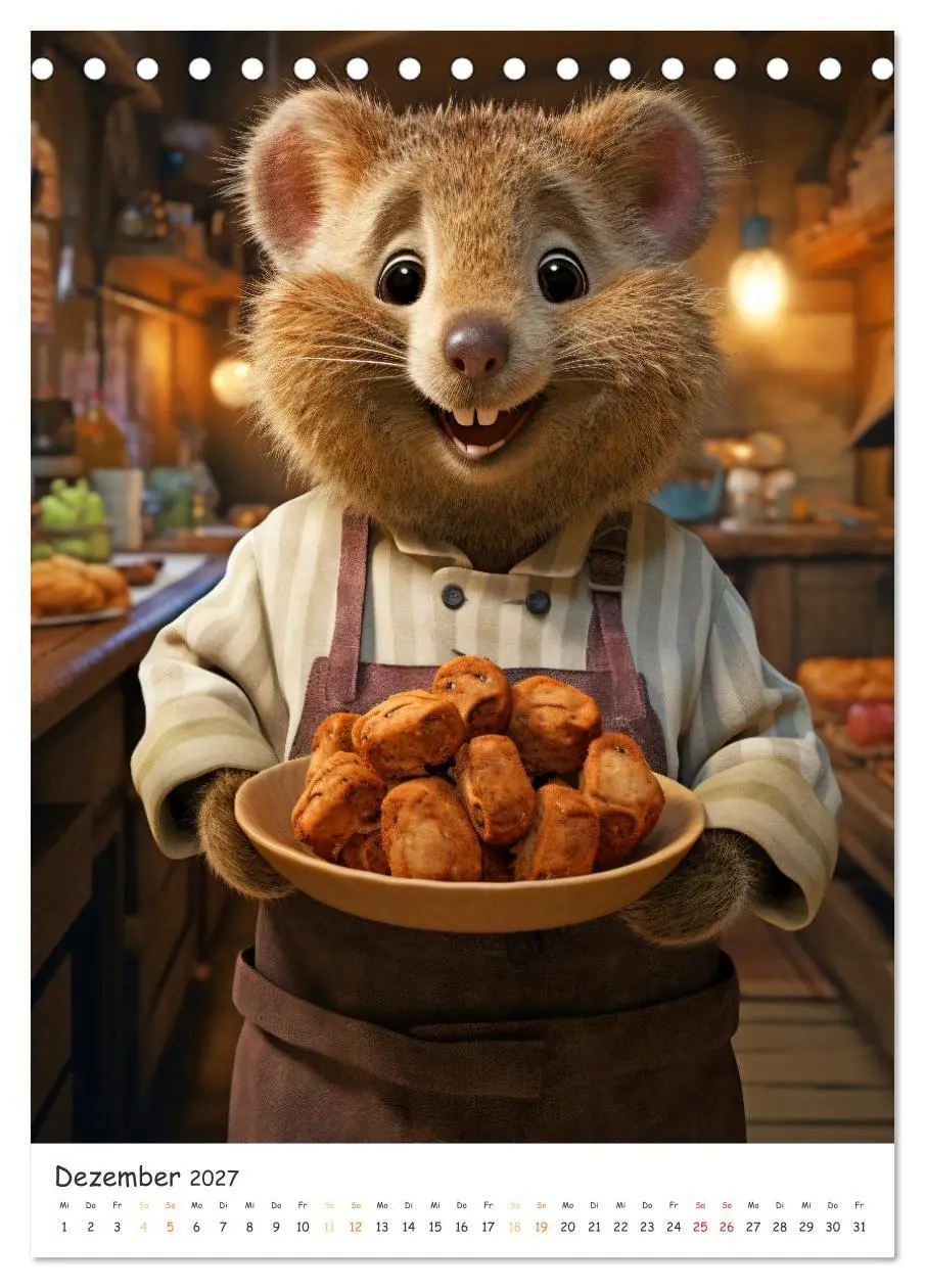 Bild: 9783569276918 | Quokka Business - Die süßesten Kollegen der Welt (Tischkalender...