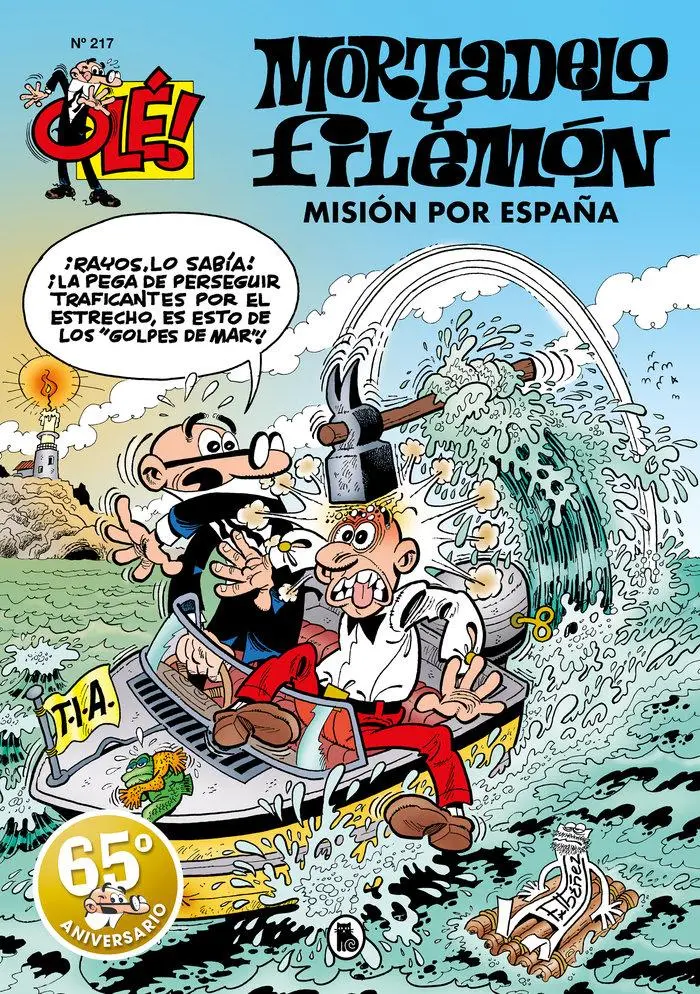 Cover: 9788402426918 | Misión por España (Olé! Mortadelo 217) | Taschenbuch | Spanisch
