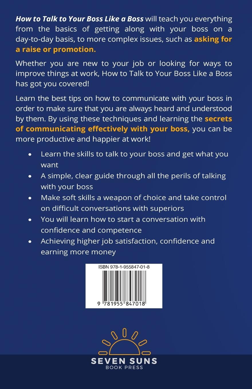 Rückseite: 9781955847018 | How to Talk to Your Boss Like a Boss | Leonard Walker | Taschenbuch