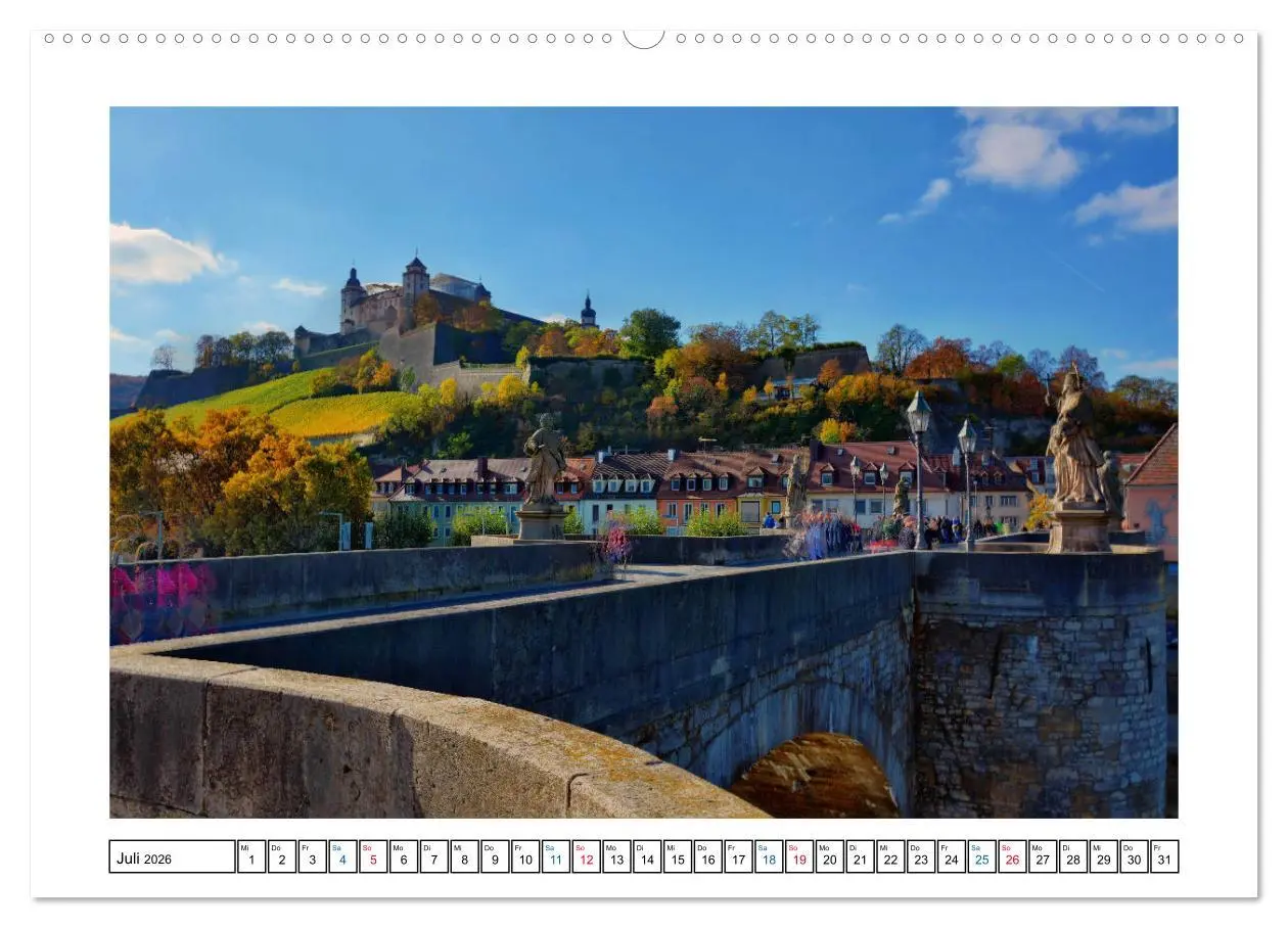 Bild: 9783457747018 | Würzburg - Ansichtssache (hochwertiger Premium Wandkalender 2026...