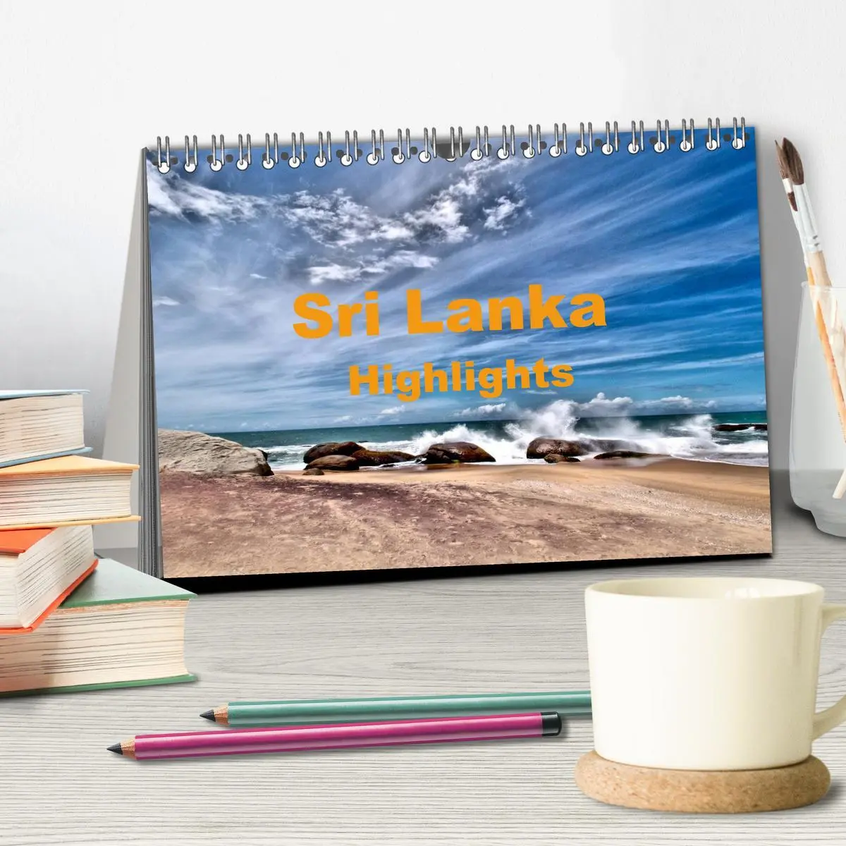 Bild: 9783457987018 | Sri Lanka - Highlights (Tischkalender 2026 DIN A5 quer), CALVENDO...