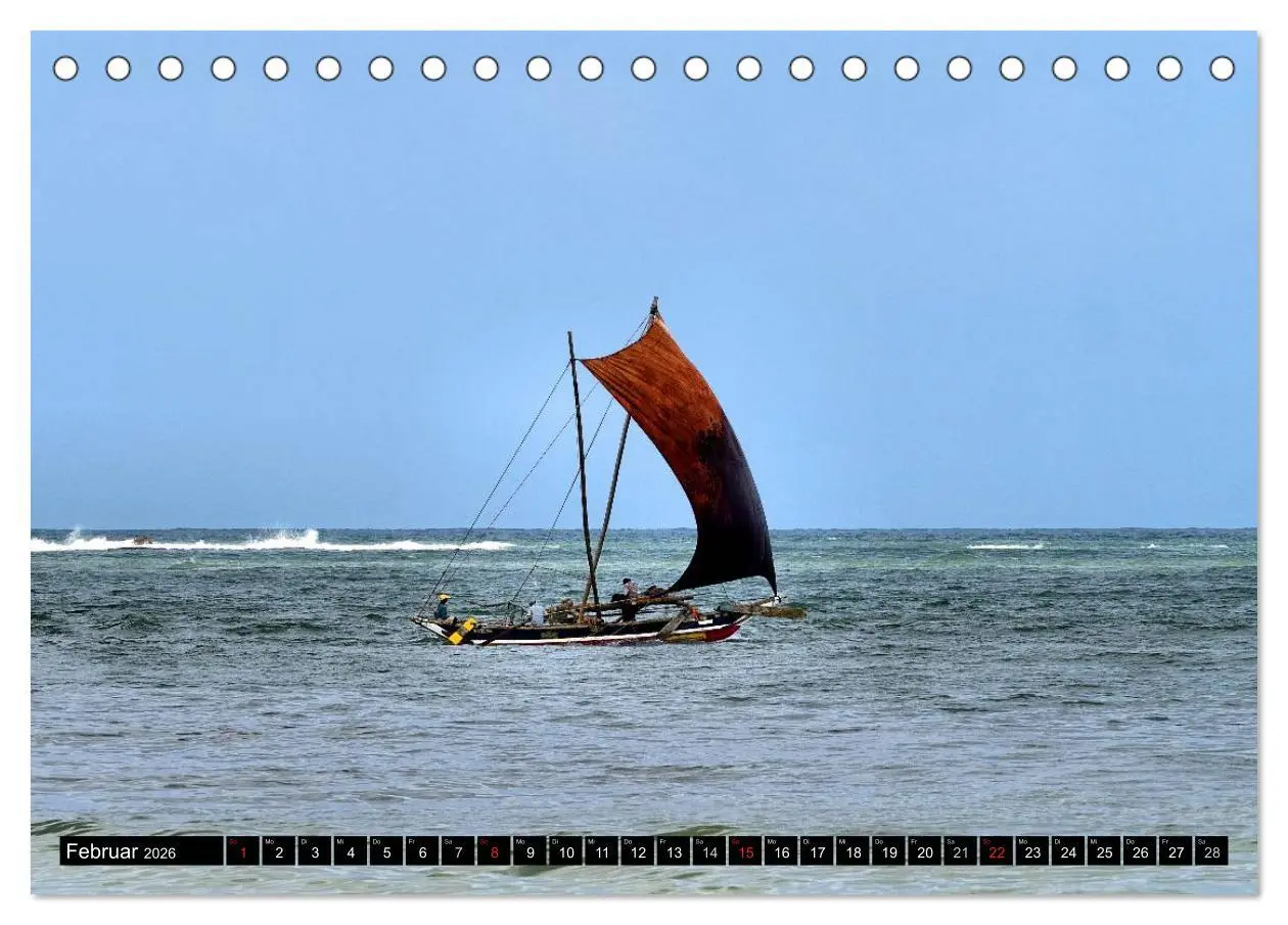 Bild: 9783457987018 | Sri Lanka - Highlights (Tischkalender 2026 DIN A5 quer), CALVENDO...