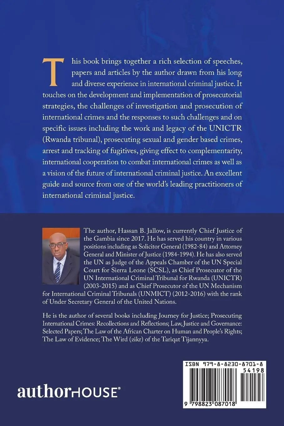 Rückseite: 9798823087018 | Promoting Accountability for International Crimes | : Selected Papers