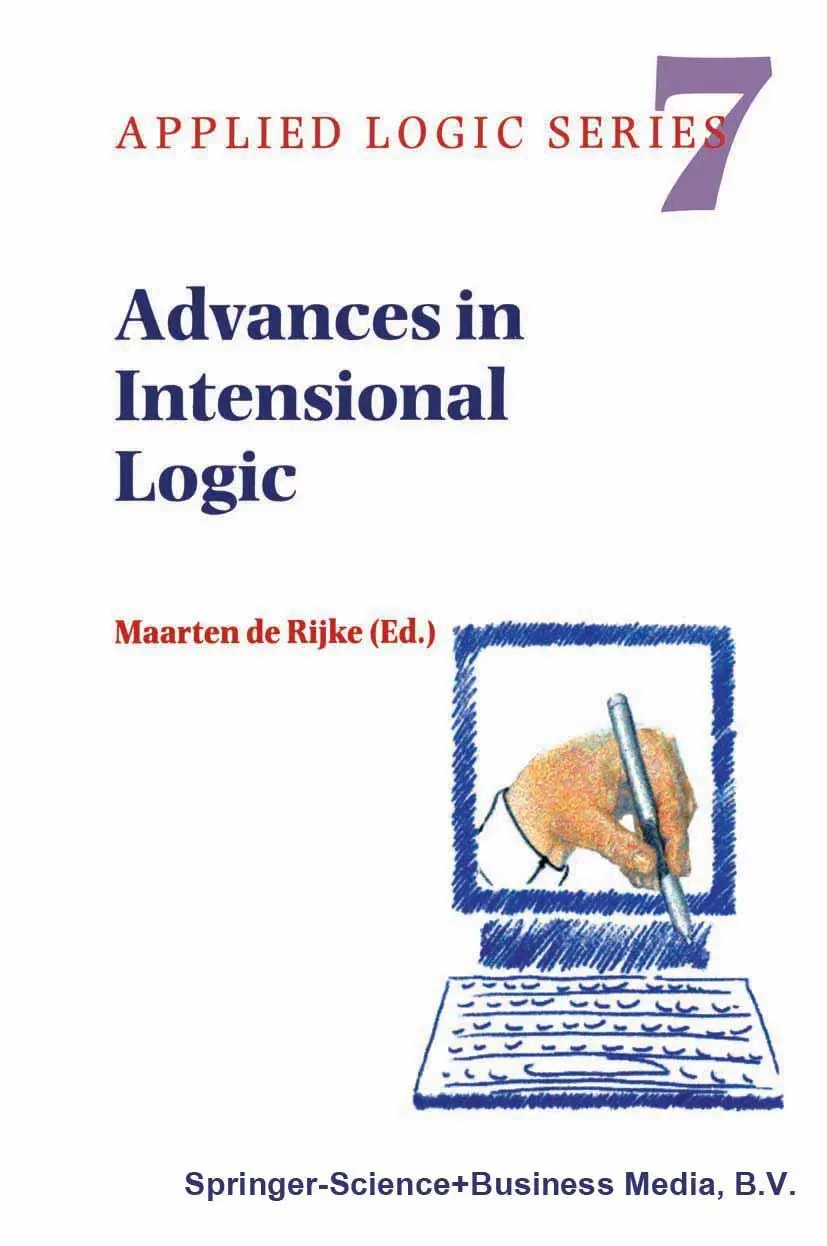 Cover: 9780792347118 | Advances in Intensional Logic | Maarten De Rijke | Buch | xiv | 1997
