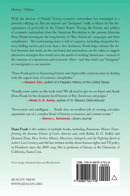 Rückseite: 9780807047118 | Buy American | The Untold Story of Economic Nationalism | Dana Frank