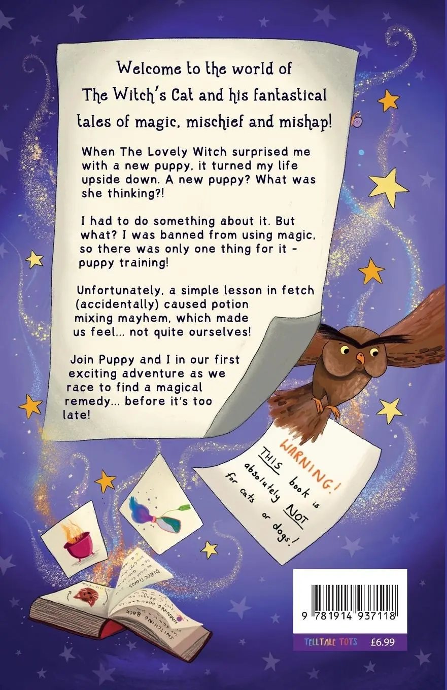 Rückseite: 9781914937118 | Tales of The Witch's Cat | The Puppy Problem | Kirstie Watson | Buch