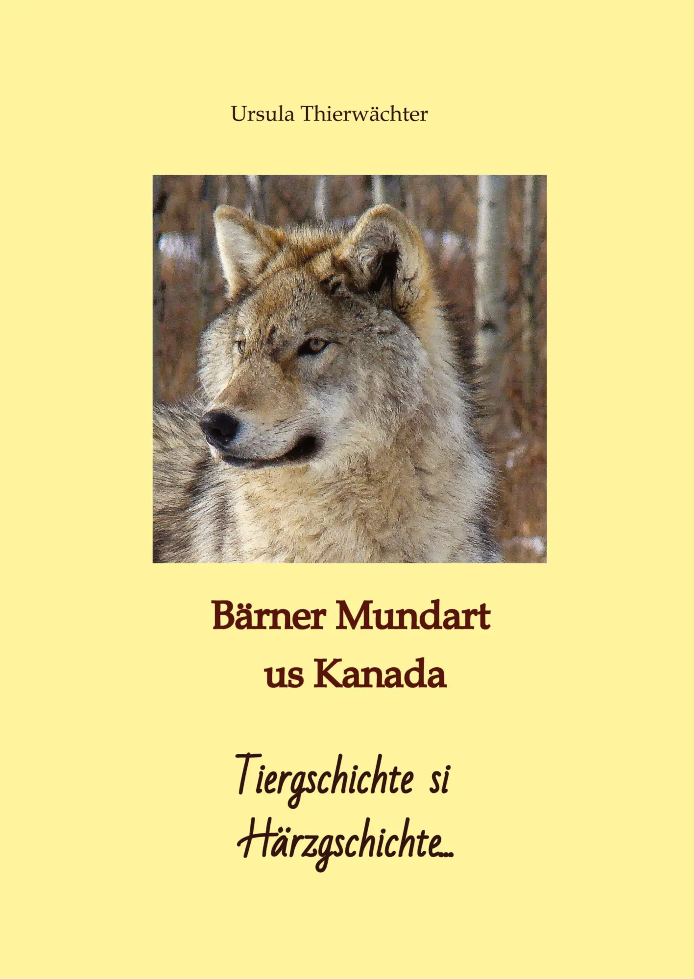 Cover: 9783347537118 | Tiergschichte si Härzgschichte | Bärner Mundart us Kanada | Buch