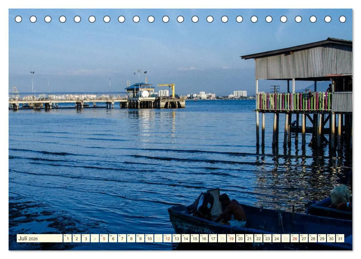 Bild: 9783516067118 | Unterwegs in Malaysia (Tischkalender 2026 DIN A5 quer), CALVENDO...