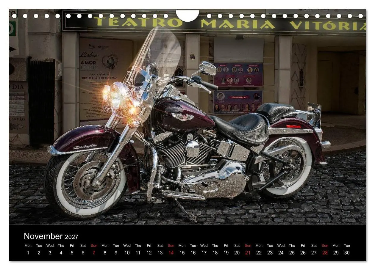 Bild: 9783594047118 | Motorbike Dreams (Wall Calendar 2027 DIN A4 landscape), CALVENDO 12...
