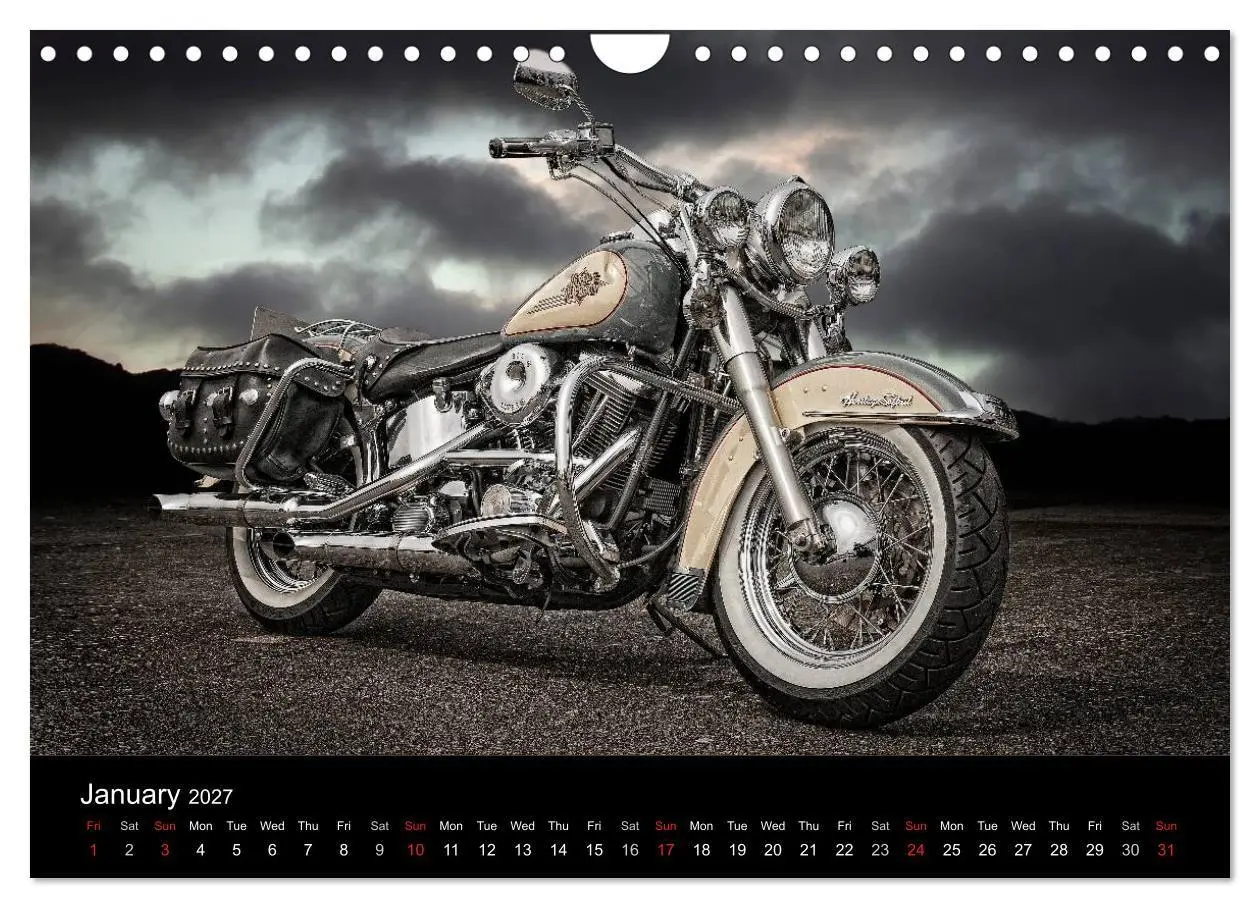 Bild: 9783594047118 | Motorbike Dreams (Wall Calendar 2027 DIN A4 landscape), CALVENDO 12...