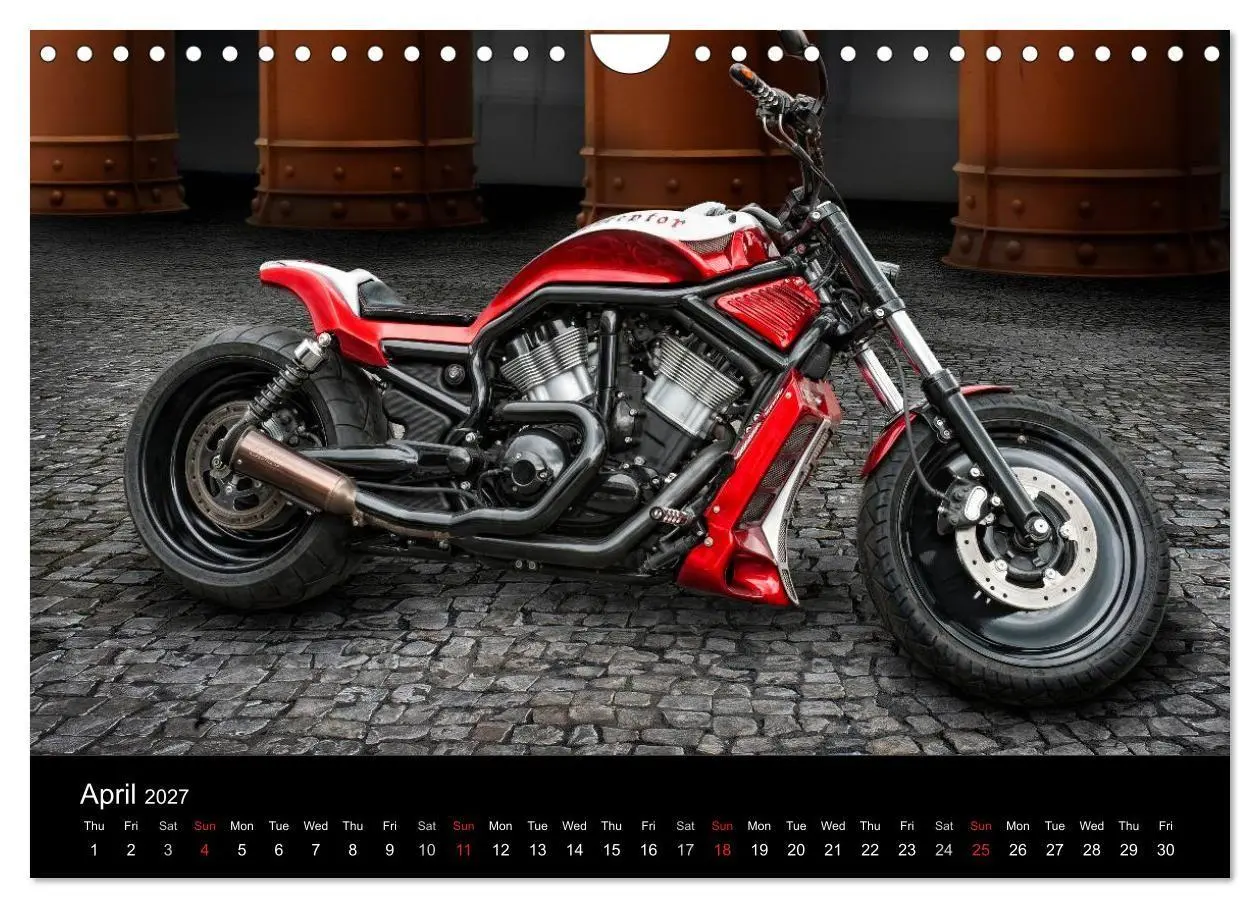 Bild: 9783594047118 | Motorbike Dreams (Wall Calendar 2027 DIN A4 landscape), CALVENDO 12...