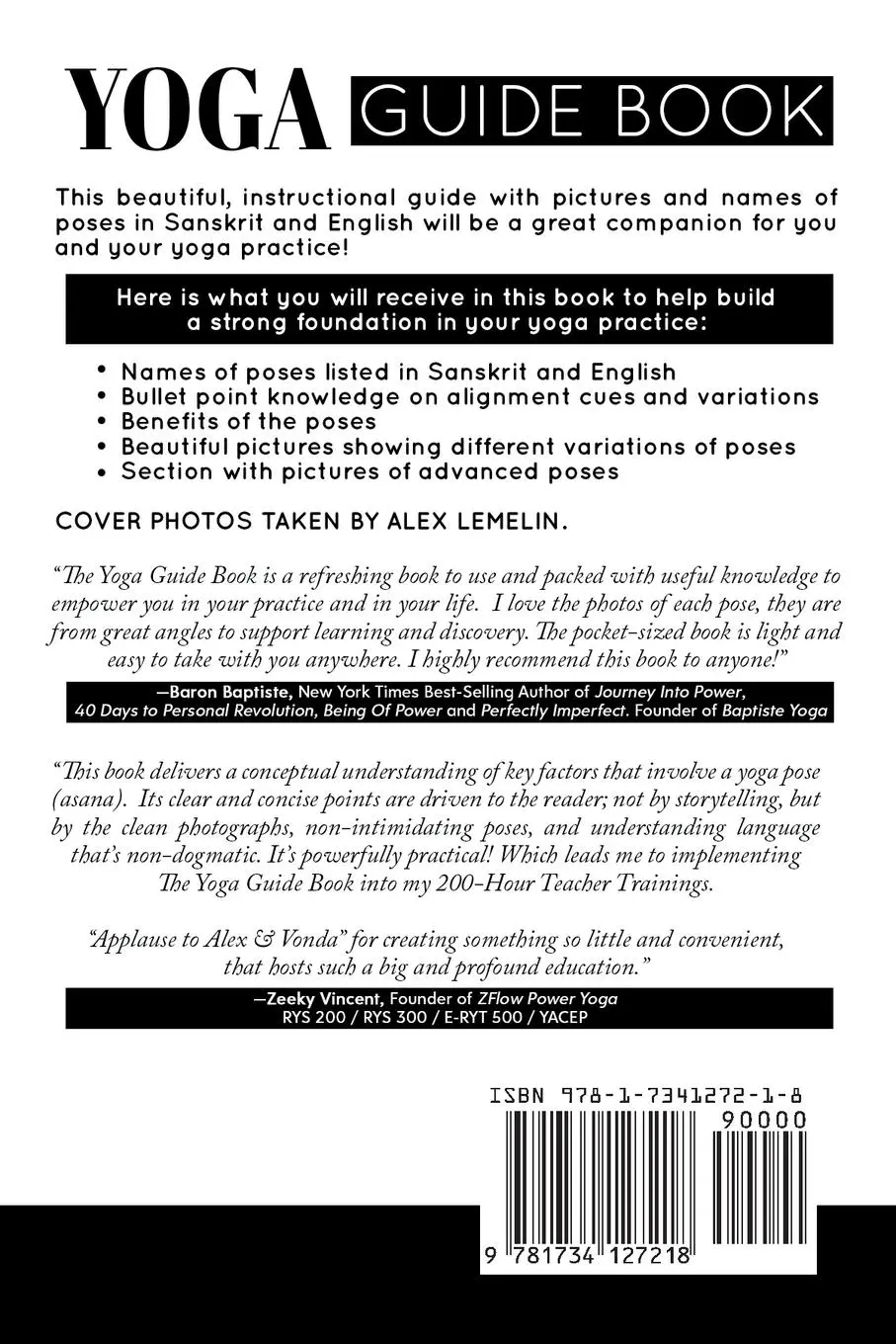 Rückseite: 9781734127218 | Yoga Guide Book | Vonda Neal (u. a.) | Taschenbuch | Englisch | 2020