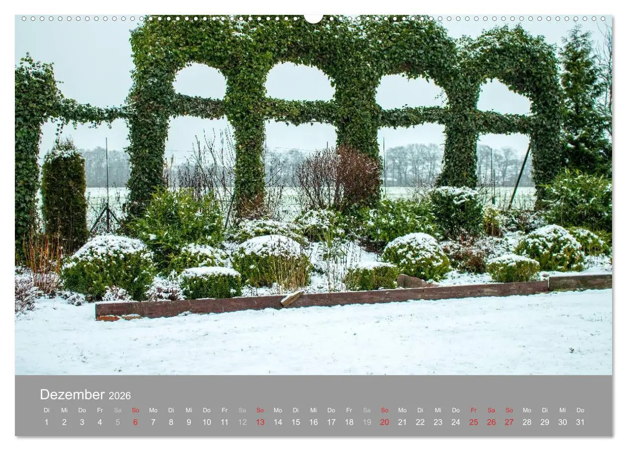 Bild: 9783516057218 | Romantische Garten-Paradiese (hochwertiger Premium Wandkalender...