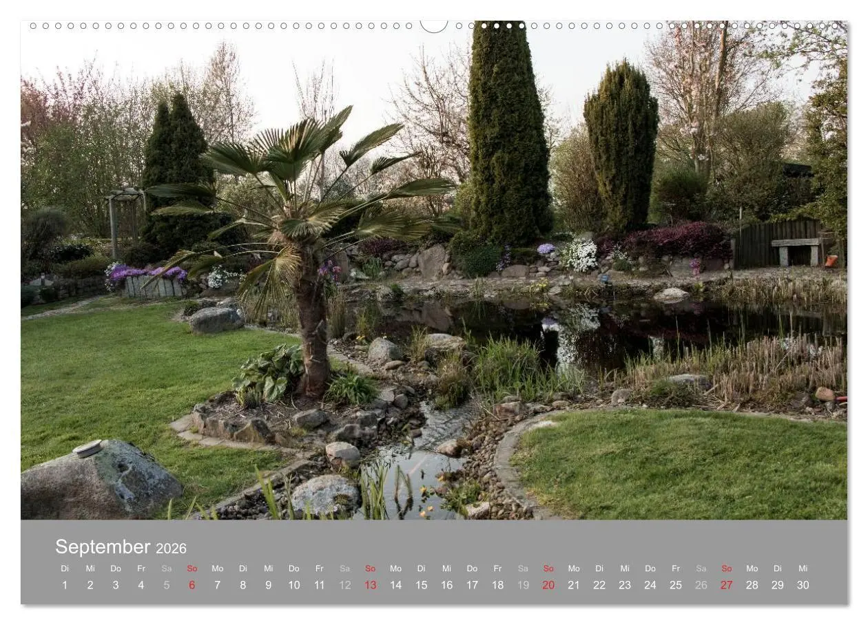 Bild: 9783516057218 | Romantische Garten-Paradiese (hochwertiger Premium Wandkalender...