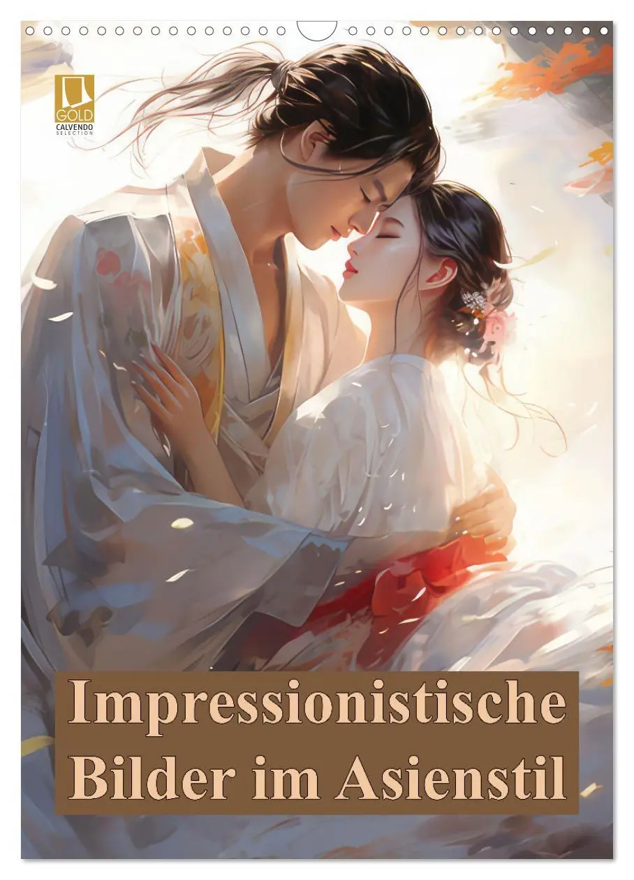 Cover: 9783516297218 | Impressionistische Bilder im Asienstil (Wandkalender 2026 DIN A3...