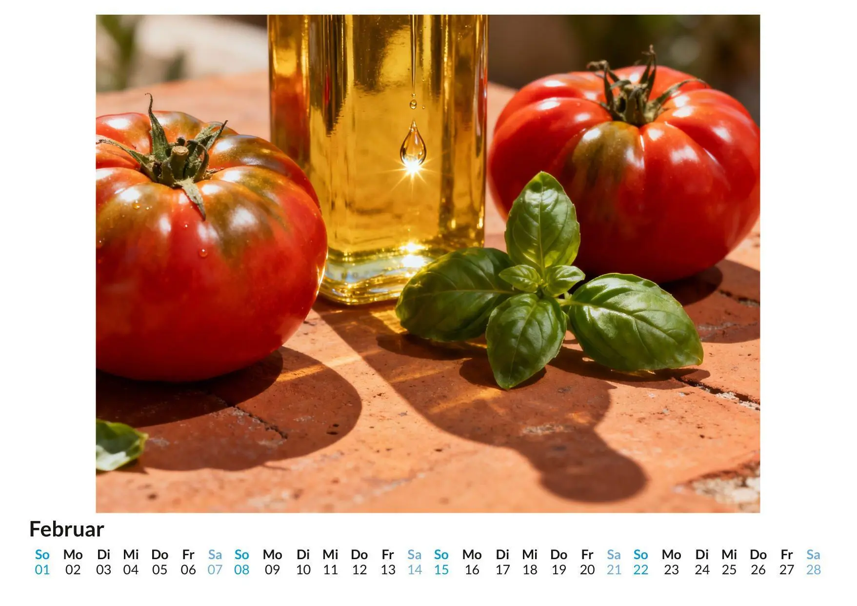 Bild: 9783695327218 | Kulinarische Stillleben | Florian Schmidt | Kalender | Deutsch | 2026
