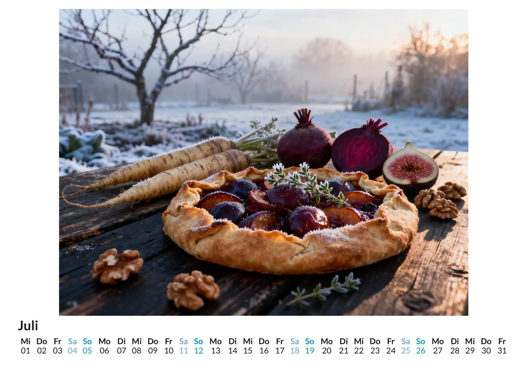 Bild: 9783695327218 | Kulinarische Stillleben | Florian Schmidt | Kalender | Deutsch | 2026