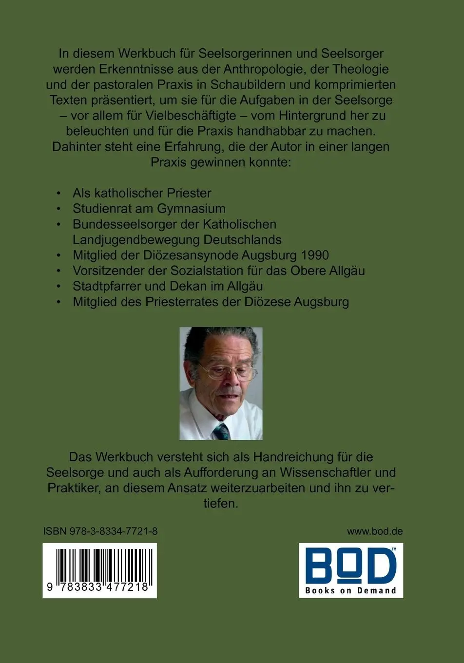 Rückseite: 9783833477218 | Was wir Menschen brauchen | Ein Werkbuch für die Seelsorge | Ehle