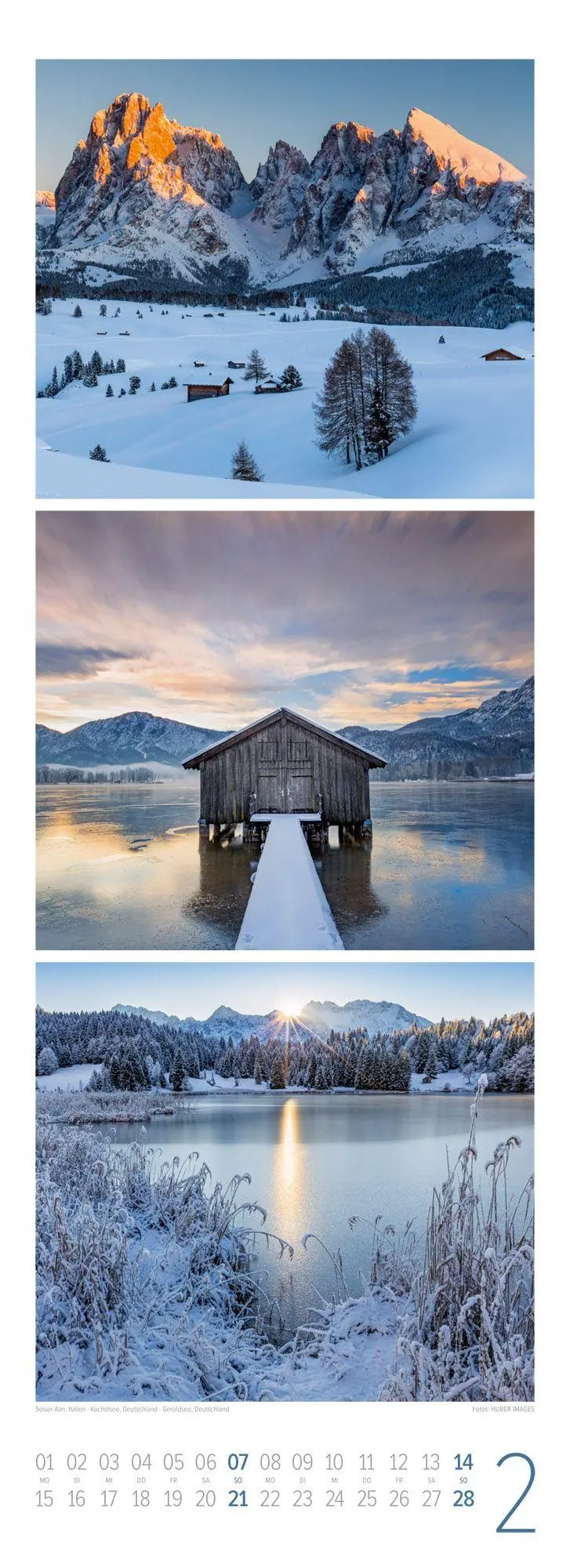Bild: 9783838427218 | Bergzeit Triplet-Kalender 2027 | Ackermann Kunstverlag GmbH | Kalender