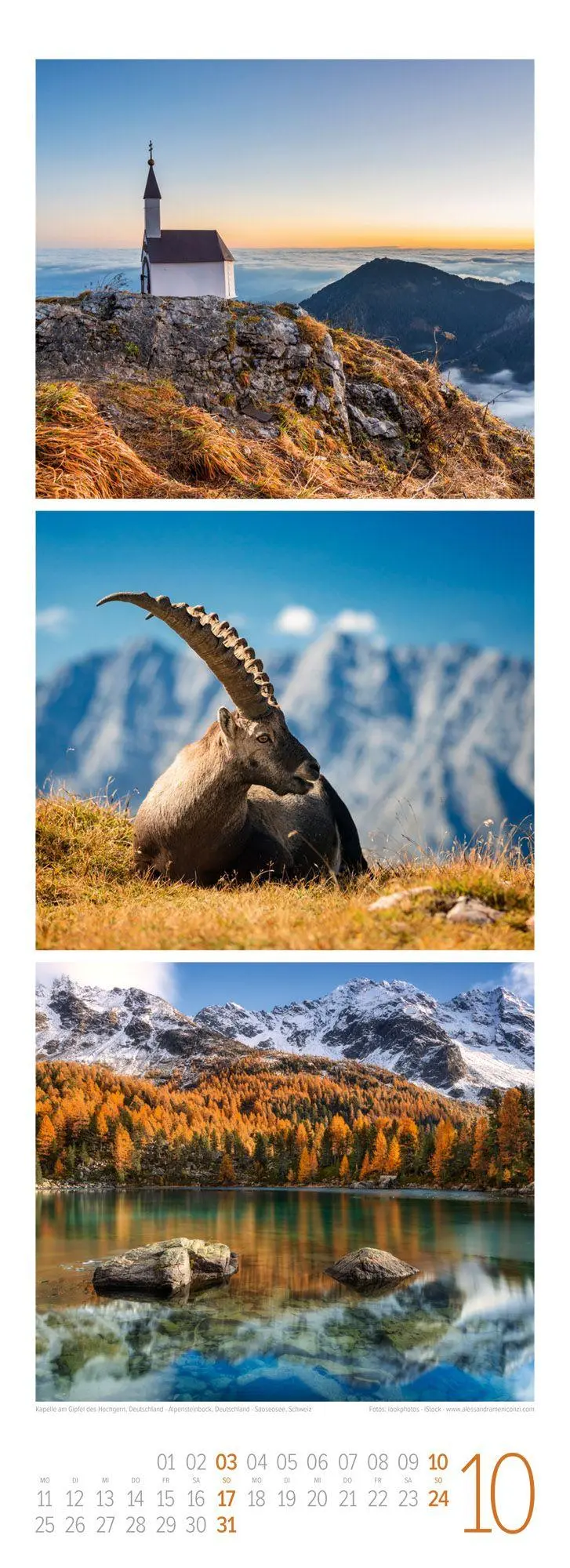 Bild: 9783838427218 | Bergzeit Triplet-Kalender 2027 | Ackermann Kunstverlag GmbH | Kalender