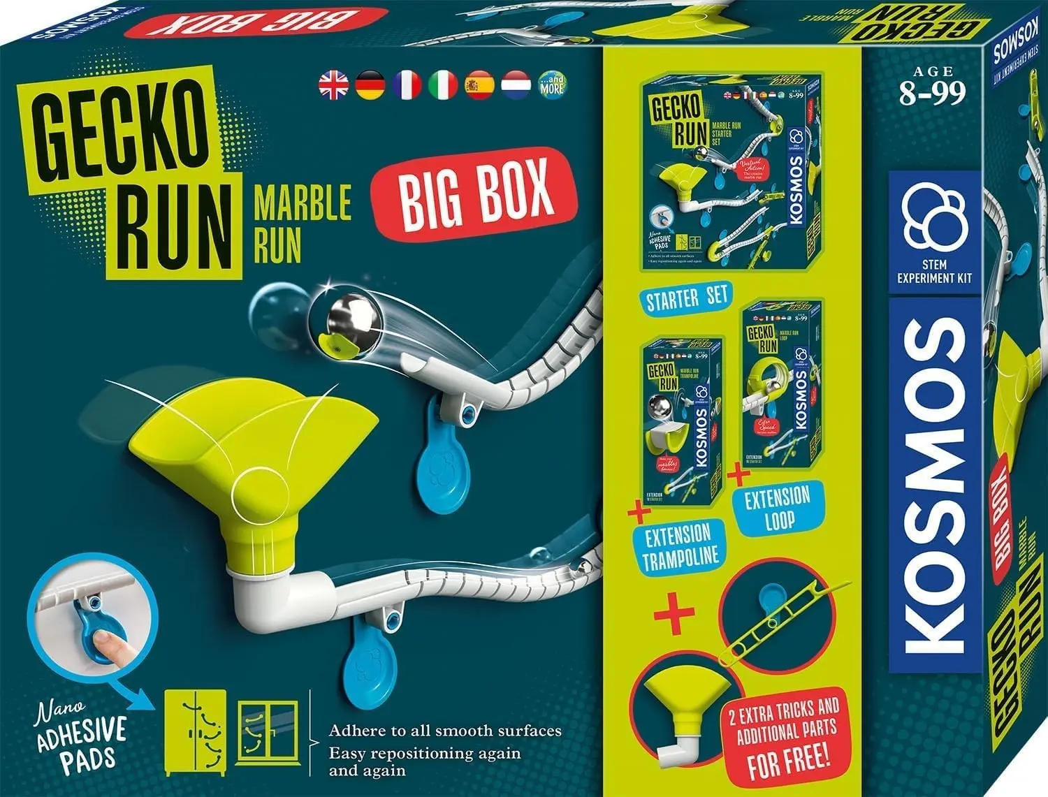 Cover: 4002051617318 | Gecko Run Marble Run Big Pack INT | Spiel | Deutsch | 2024