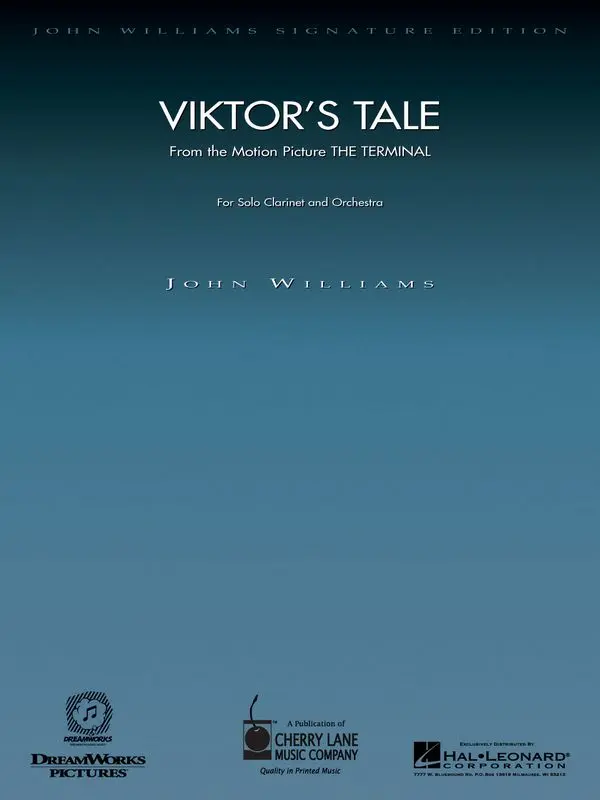 Cover: 9780634087318 | Viktor's Tale (from The Terminal) | Clarinet with Piano Reduction