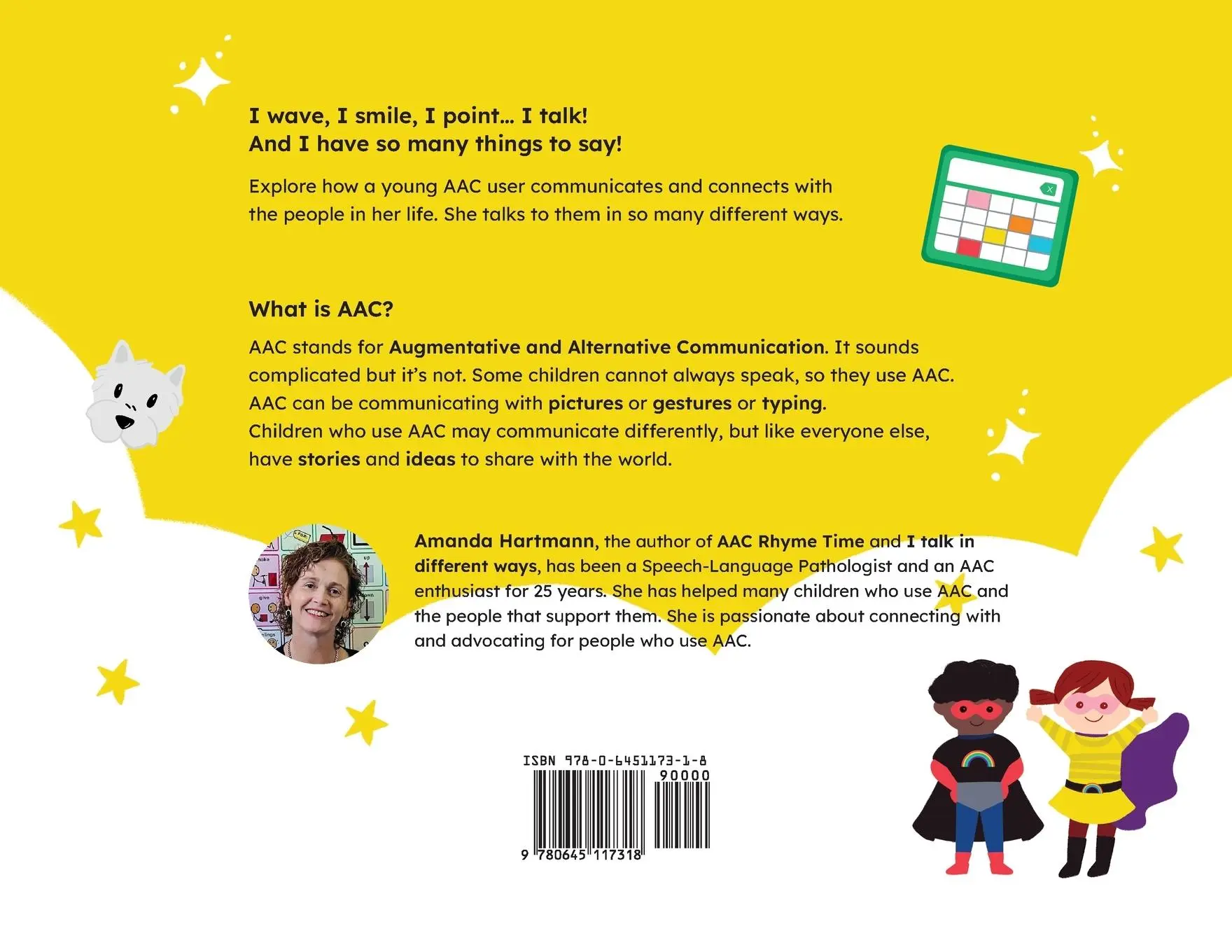 Rückseite: 9780645117318 | I Talk in Different Ways | Amanda C Hartmann | Taschenbuch | Englisch