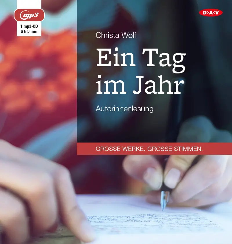 Cover: 9783862317318 | Ein Tag im Jahr, 1 Audio-CD, 1 MP3 | Christa Wolf | Audio-CD | Deutsch