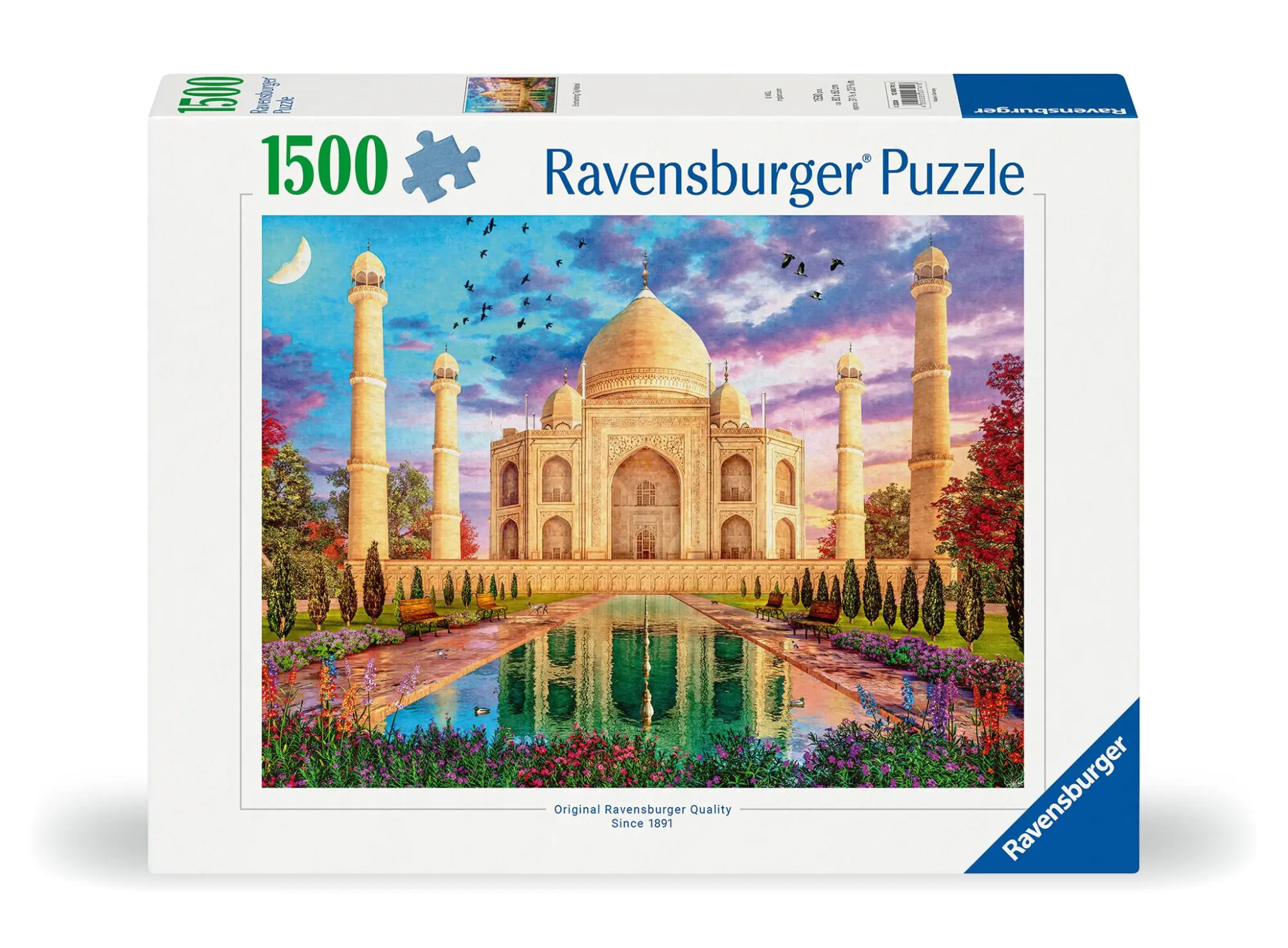 Cover: 4005555007418 | Erwachsenenpuzzle 1500 Teile - Bezauberndes Taj Mahal | Spiel | 2024