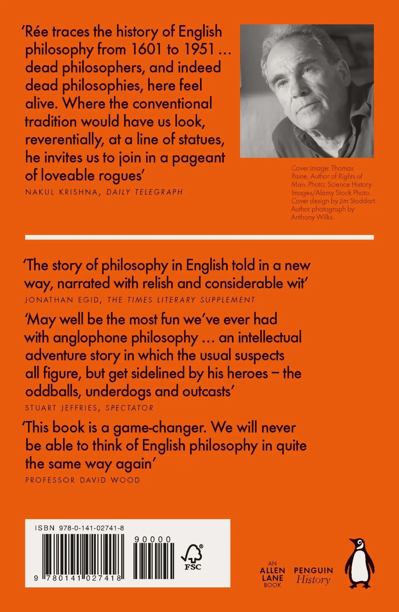Rückseite: 9780141027418 | Witcraft | The Invention of Philosophy in English | Jonathan Ree