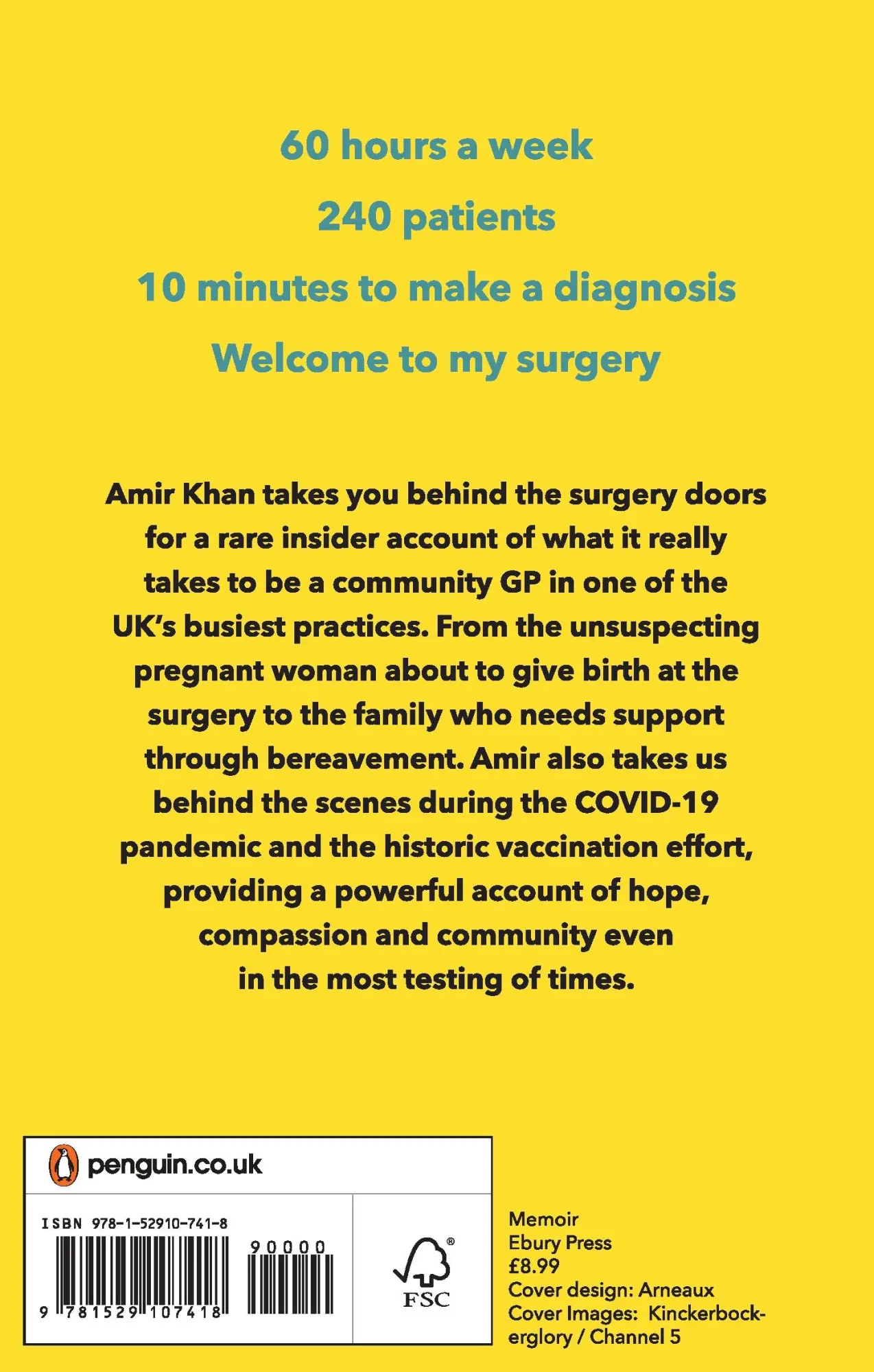 Rückseite: 9781529107418 | The Doctor Will See You Now | Amir Khan | Taschenbuch | Englisch