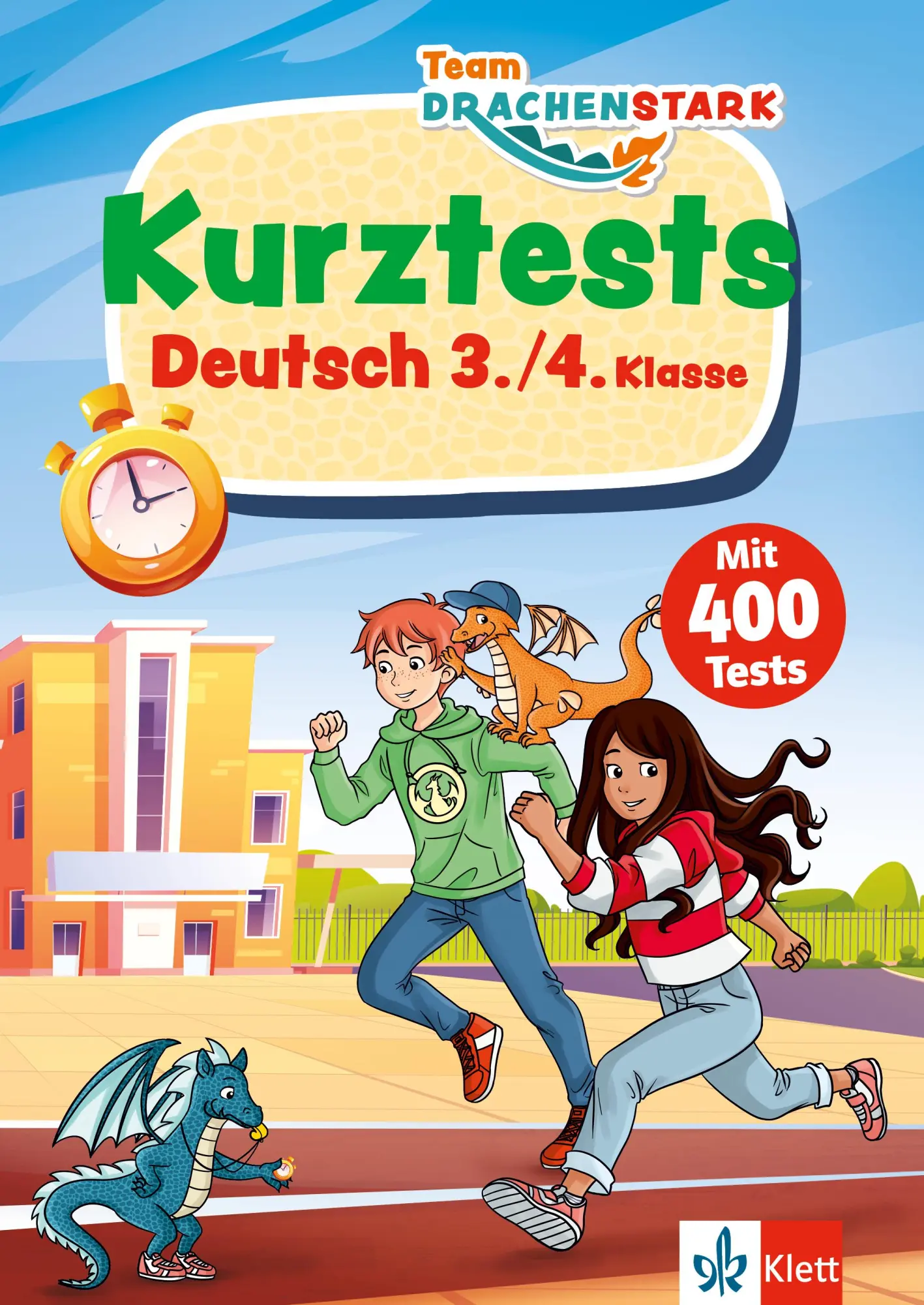 Cover: 9783129497418 | Team Drachenstark: Kurztests Deutsch 3./4. Klasse | Mit 400 Tests