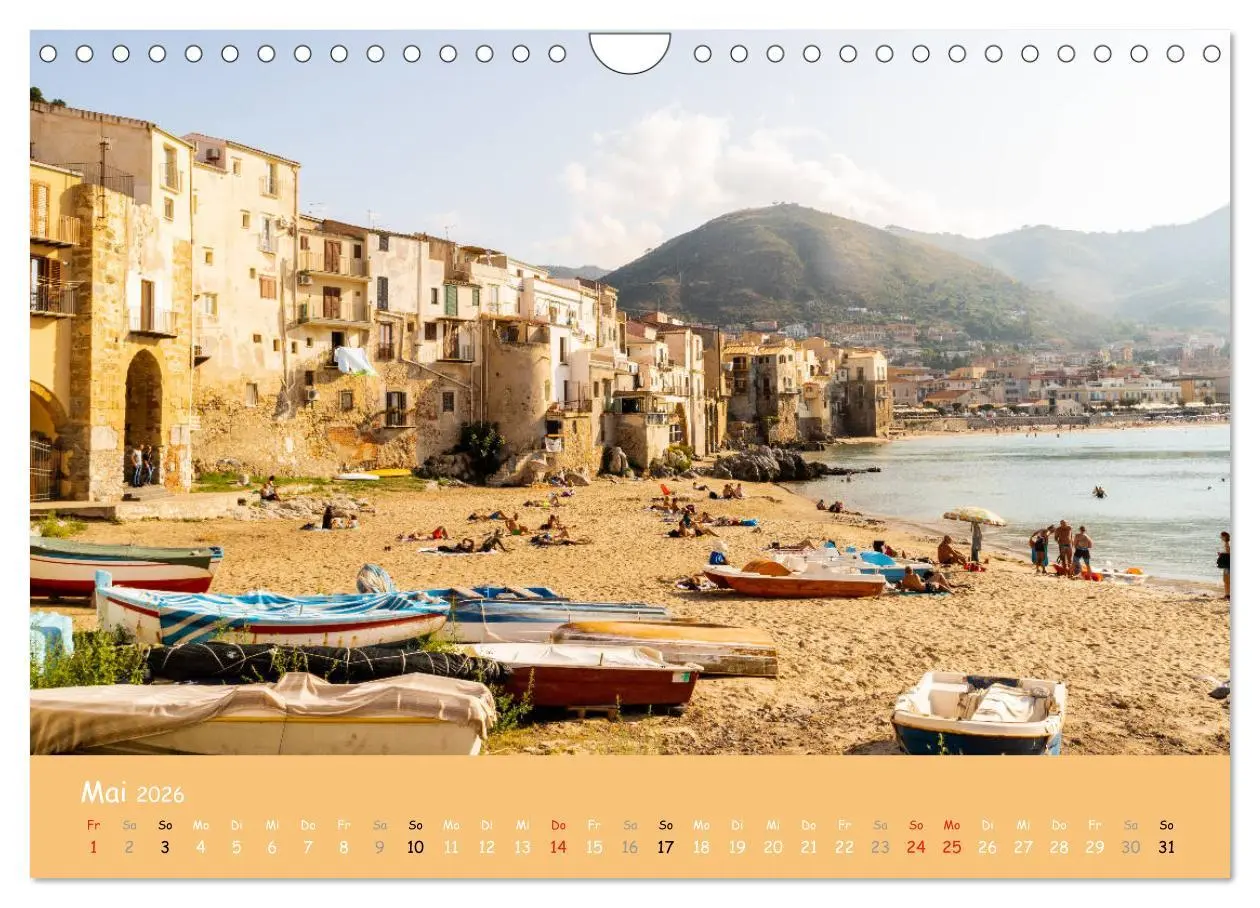 Bild: 9783457707418 | Traumhaftes Sizilien (Wandkalender 2026 DIN A4 quer), CALVENDO...