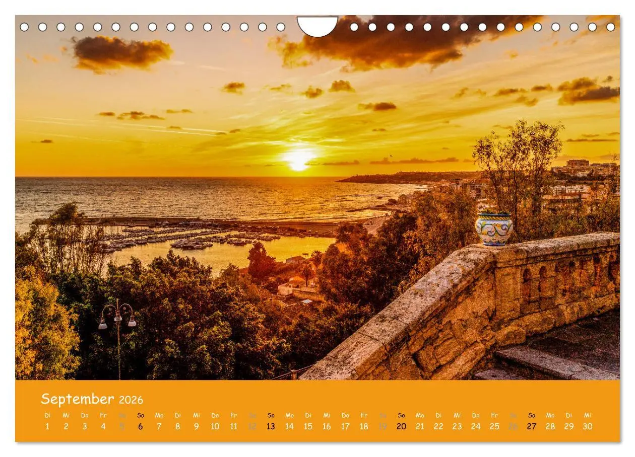 Bild: 9783457707418 | Traumhaftes Sizilien (Wandkalender 2026 DIN A4 quer), CALVENDO...