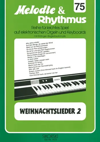 Cover: 9790003027418 | Melodie &amp; Rhythmus, Heft 75: Weihnachtslieder 2 | Buch