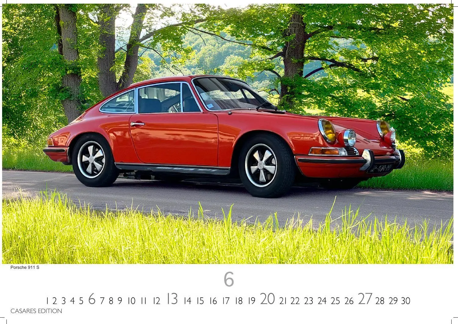 Bild: 9781835247518 | Porsche Classic Cars Kalender 2027 - Wandkalender Fotokalender...
