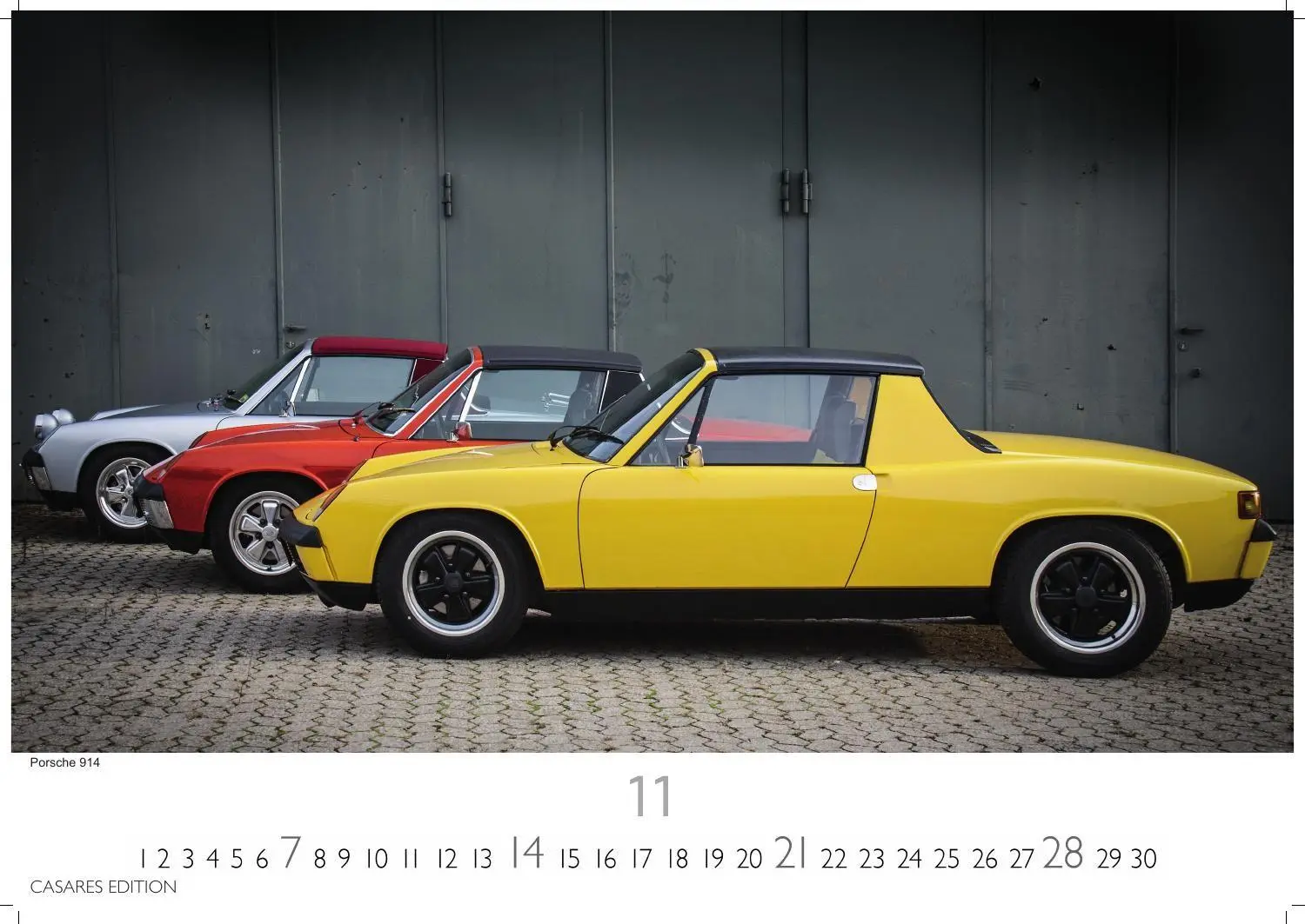 Bild: 9781835247518 | Porsche Classic Cars Kalender 2027 - Wandkalender Fotokalender...