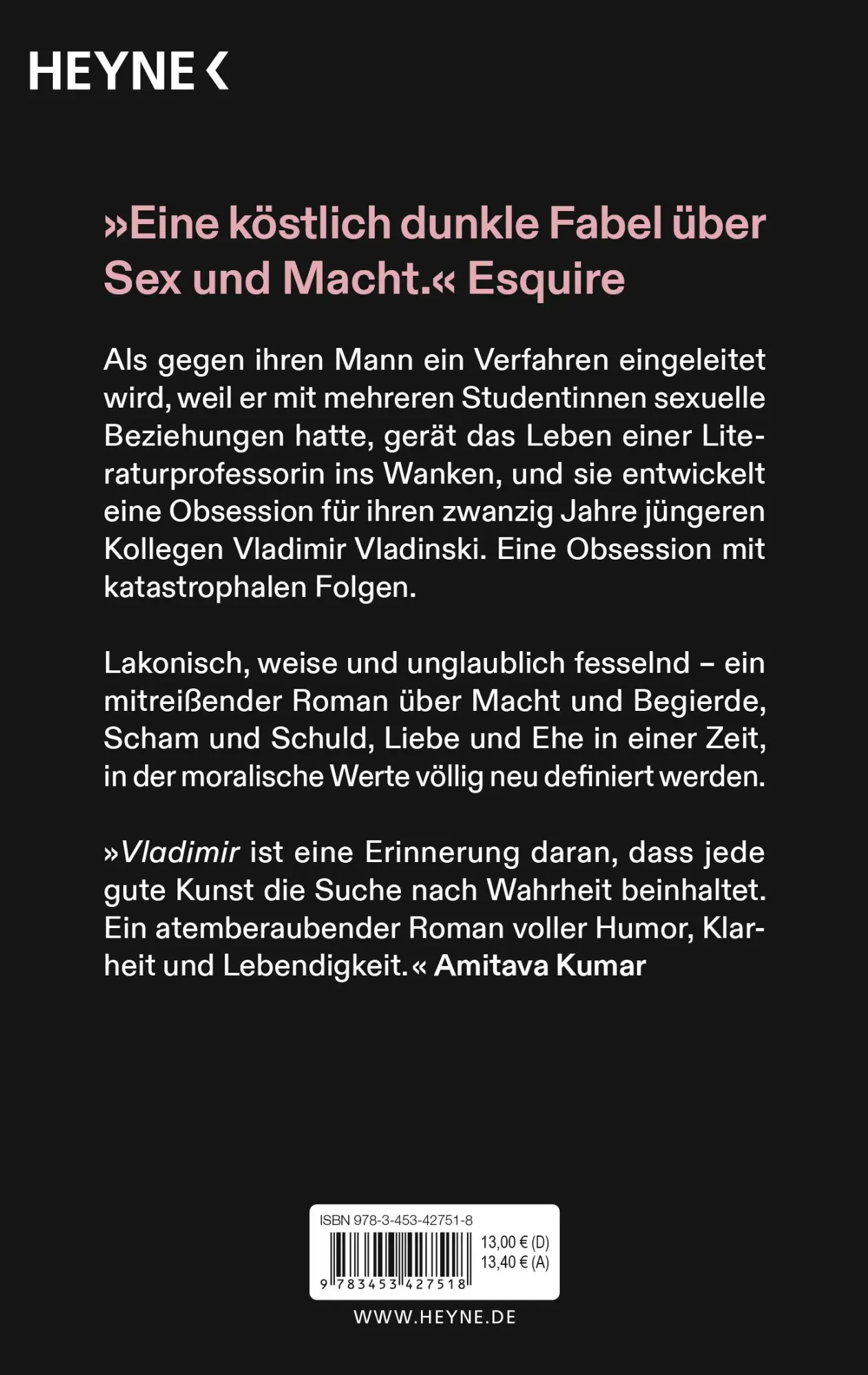Bild: 9783453427518 | Vladimir | Roman | Julia May Jonas | Taschenbuch | 352 S. | Deutsch