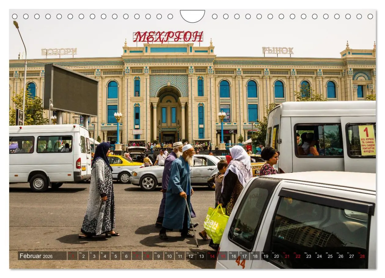 Bild: 9783457627518 | Duschanbe - Hauptstadt von Tadschikistan (Wandkalender 2026 DIN A4...