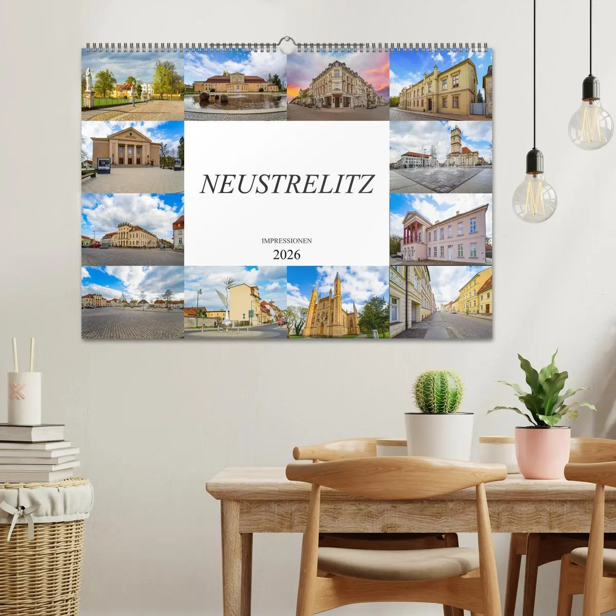 Bild: 9783457797518 | Neustrelitz Impressionen (Wandkalender 2026 DIN A2 quer), CALVENDO...
